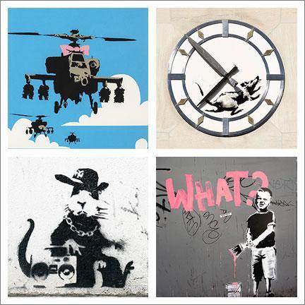 BANKSY graffiti