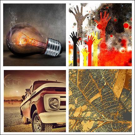 GRUNGE & INDUSTRIAL ART