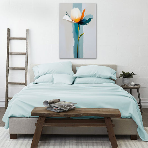 Abstract Flower – Contemporary Painting