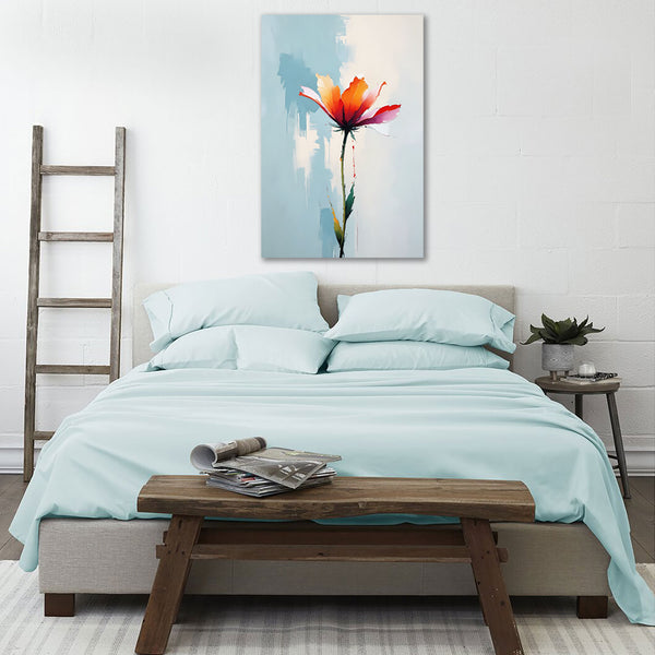 Abstract Flower – Contemporary Painting