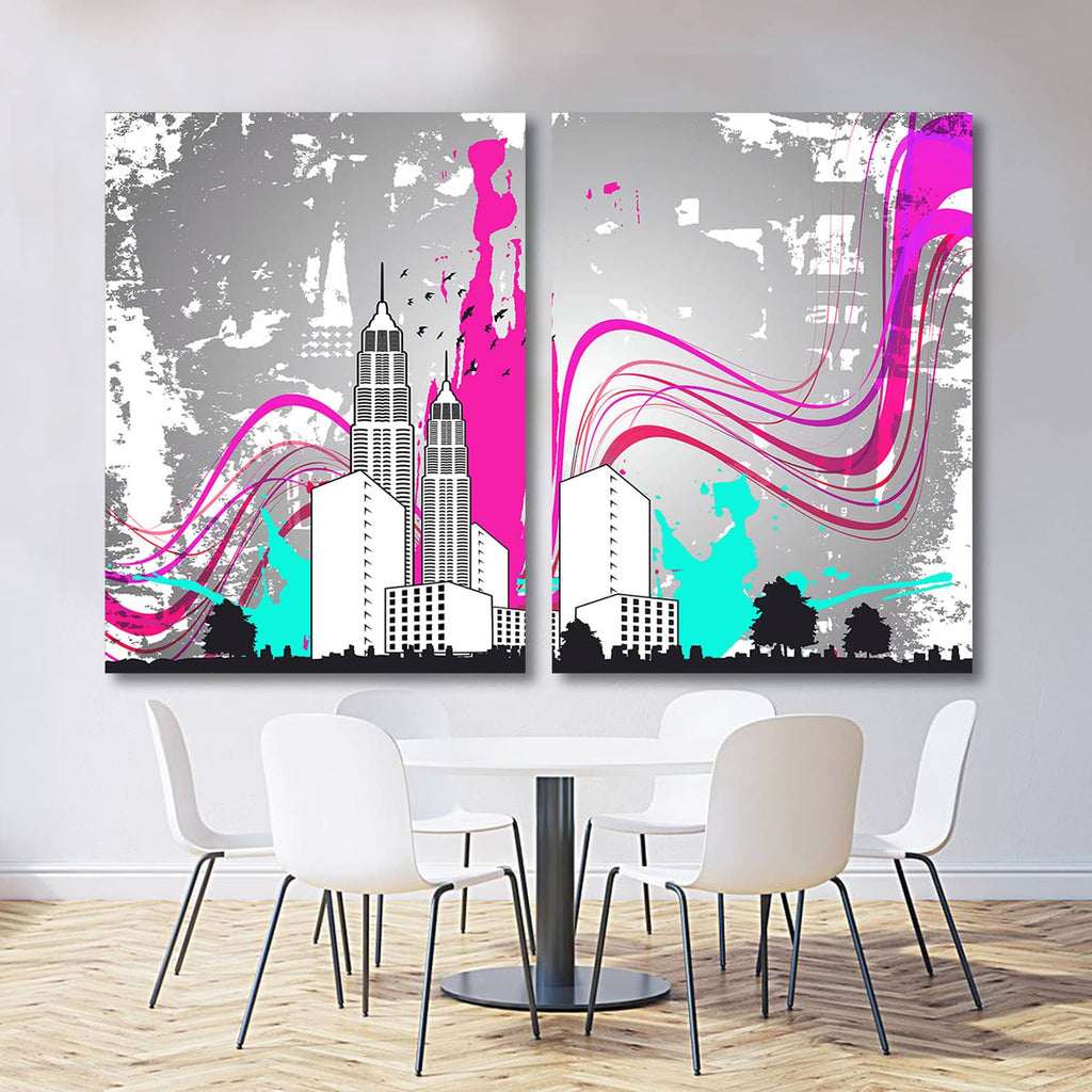 City Landscape #1, Digital Art