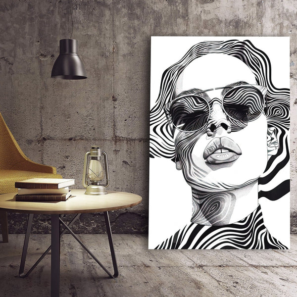 Woman Face, Minimalism