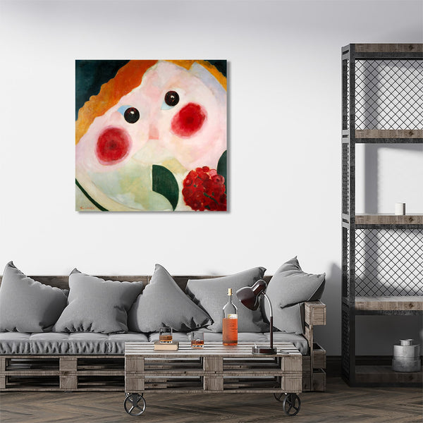 Girl With Ranunculus, Reproduction