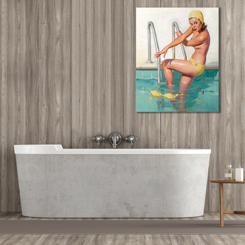 Pin-Up Girl, In the Pool