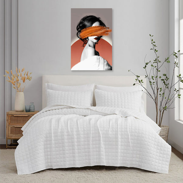 Fashion Woman, Abstract Painting