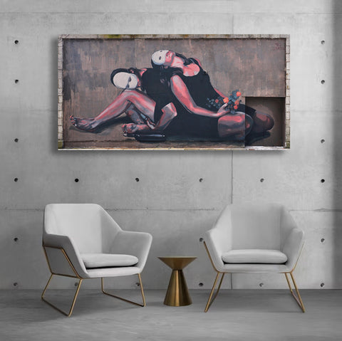 Masked Girls, Street Art