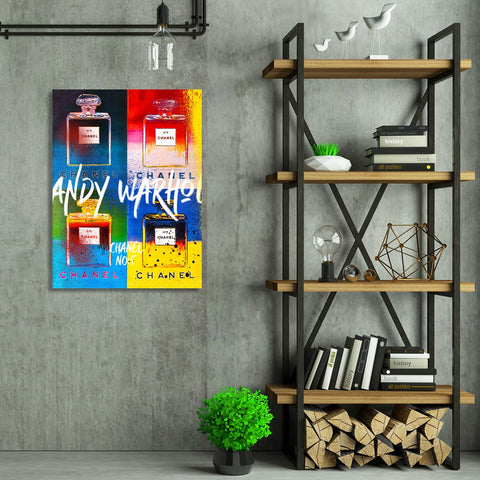 Warhol Style Pop Art Poster