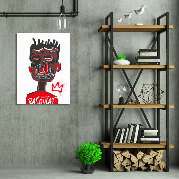 Portrait of Jean-Michel Basquiat, Pop Art Poster
