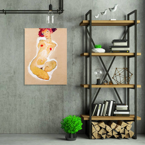 Squatting Female Nude, Reproduction