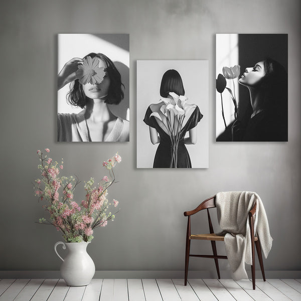 Fashion Models Photography, Set of 3