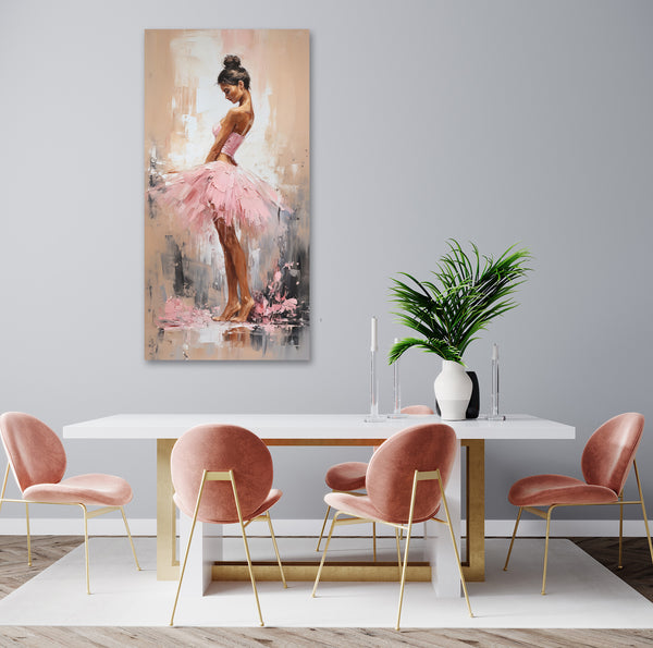 Young Ballerina, Watercolor