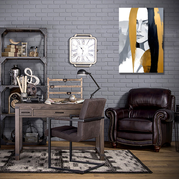 Abstract Woman's Portrait, New Collection