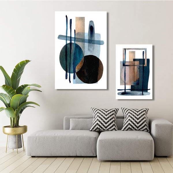 Abstract Watercolor Art Set