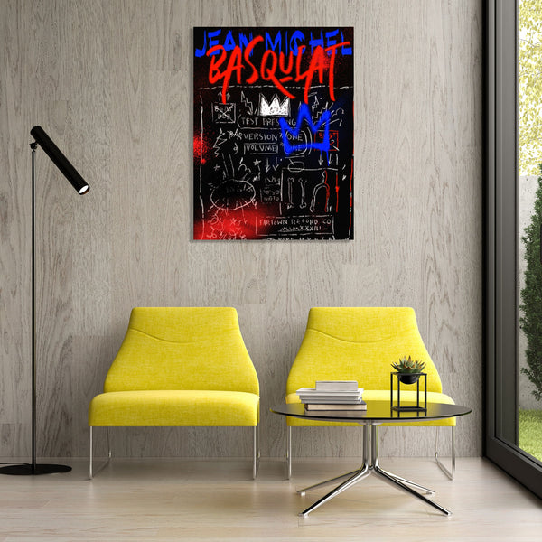 Pop Art Poster in Graffiti Style