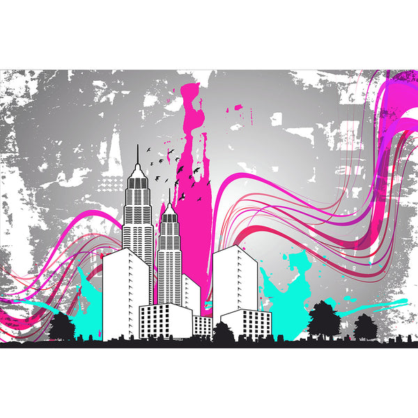 City Landscape #1, Digital Art