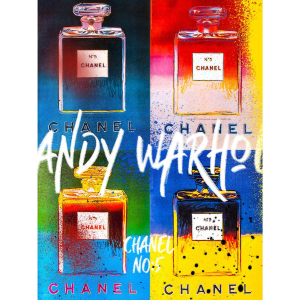 Warhol Style Pop Art Poster