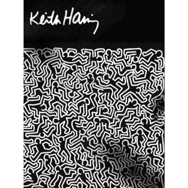 Pop Art Poster In Keith Haring Style