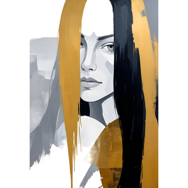 Abstract Woman's Portrait, New Collection