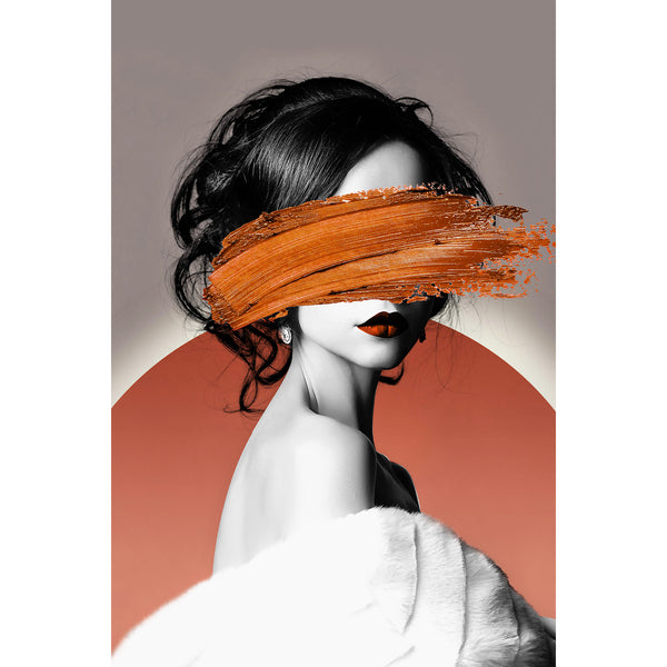 Fashion Woman, Abstract Painting