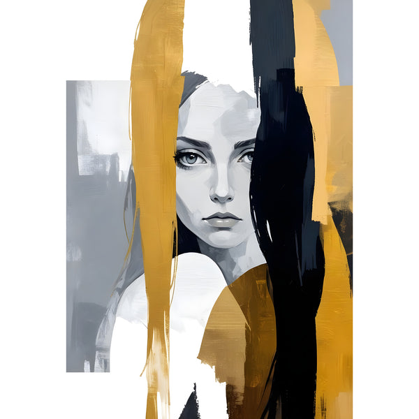 Abstract Woman's Portrait, New Collection