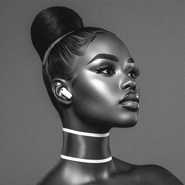 Fashion Models' Portraits, ART SET of 3