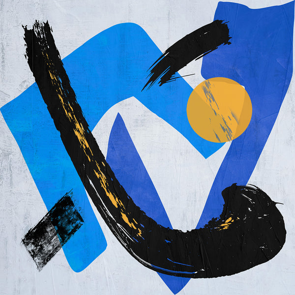 Blue Inspiration, Abstract Art