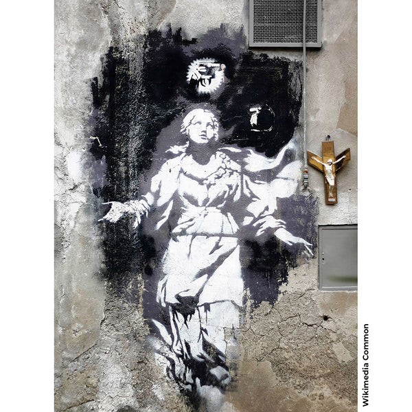 Naples Madonna,, Street Art