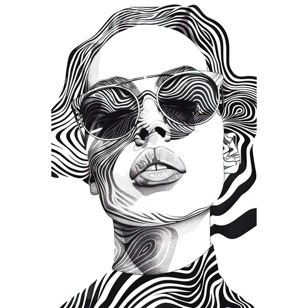 Woman Face, Minimalism