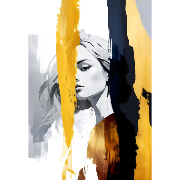 Abstract Woman's Portrait, New Collection
