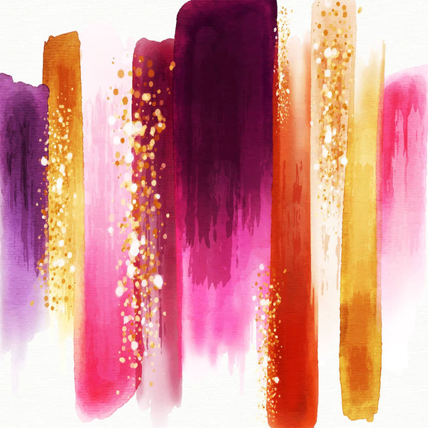 Multi-color Lines, Digital Art