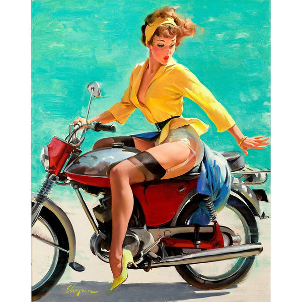 Pin-Up Girl, Girl On The Bike