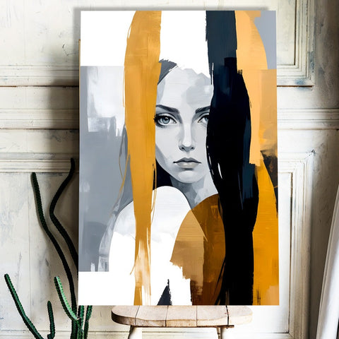 Abstract Woman's Portrait, New Collection