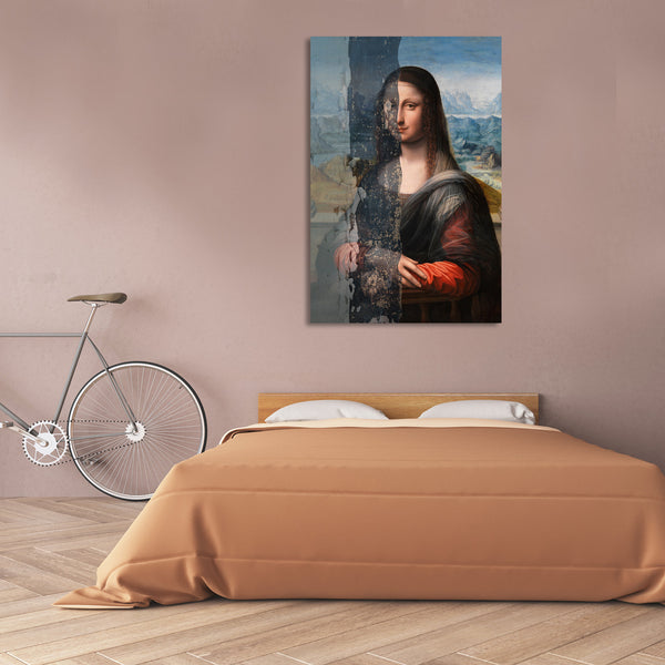 Hidden Beauty. Leonardo da Vinchi, Mona Lisa Gioconda, Altered Art
