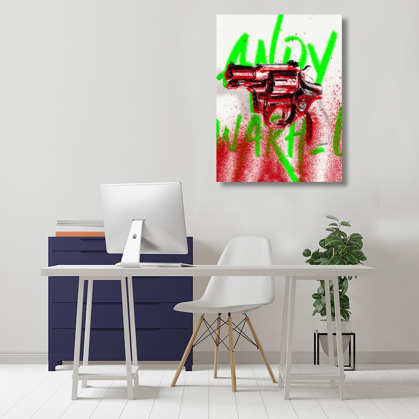 Revolver, Pop Art Poster