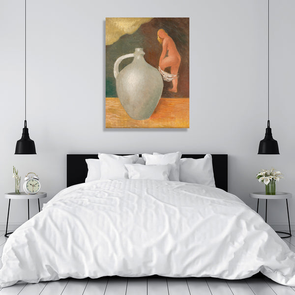 Woman With Jar, Reproduction