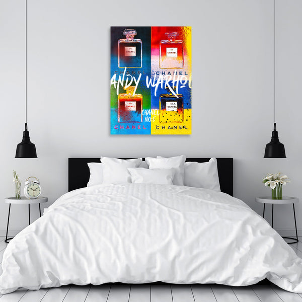 Warhol Style Pop Art Poster