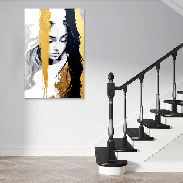 Abstract Woman's Portrait, New Collection