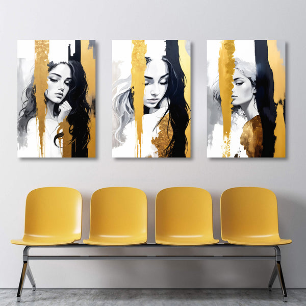 Abstract Woman's Portrait, New Collection