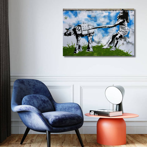 MOCKUP Girl Imperial Walker Graffiti 2
