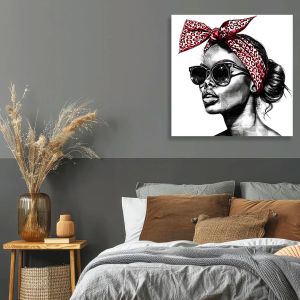 Black/White Beauty, Digital Art