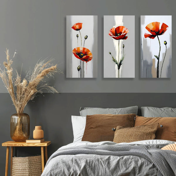 Poppies (Abstract Flower Collection)