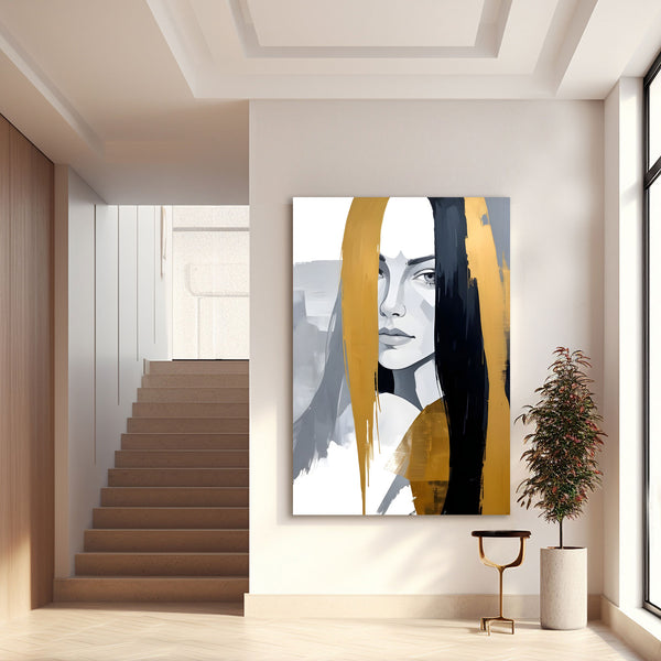 Abstract Woman's Portrait, New Collection
