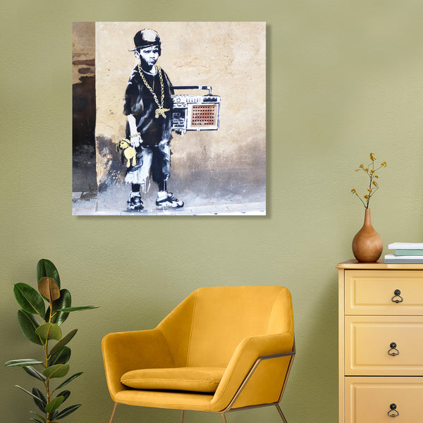Banksy, B-Boy, Graffiti