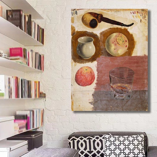 Study of a Pipe and Other Objects, Reproduction