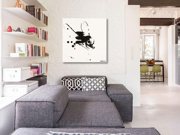 Banksy Mosquito, Graffiti