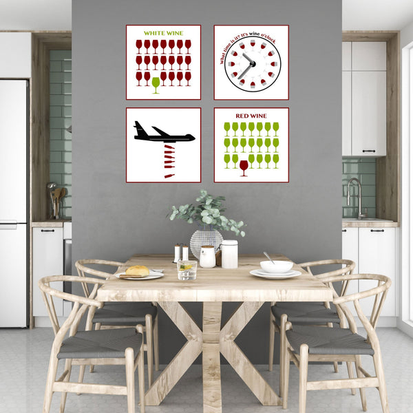 Wine ART. Red Wine Poster