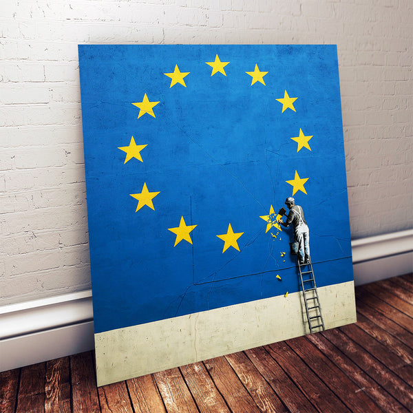 Banksy, Brexit Stars in Dover, Graffiti