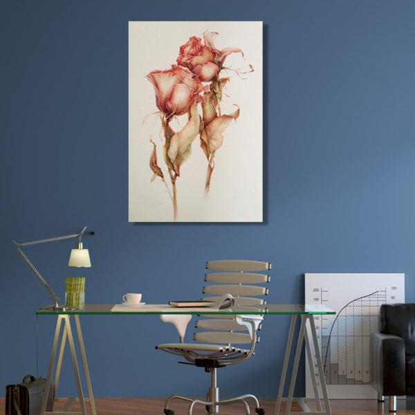 Roses in Retro Style, Painting