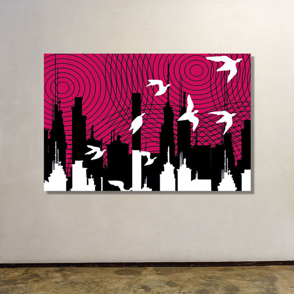 City Skyline, Digital Art