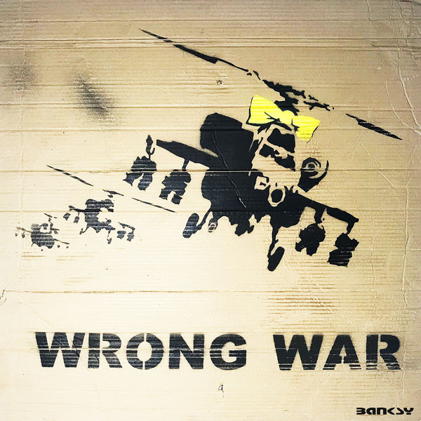 Banksy Wrong War, Graffiti